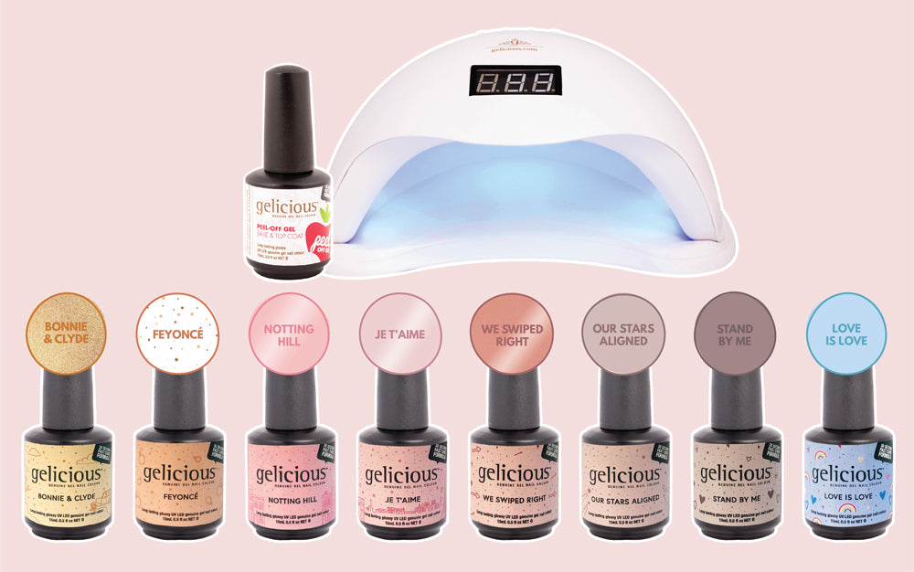 WIN the whole new Gelicious range, 'We Fell In Love'!