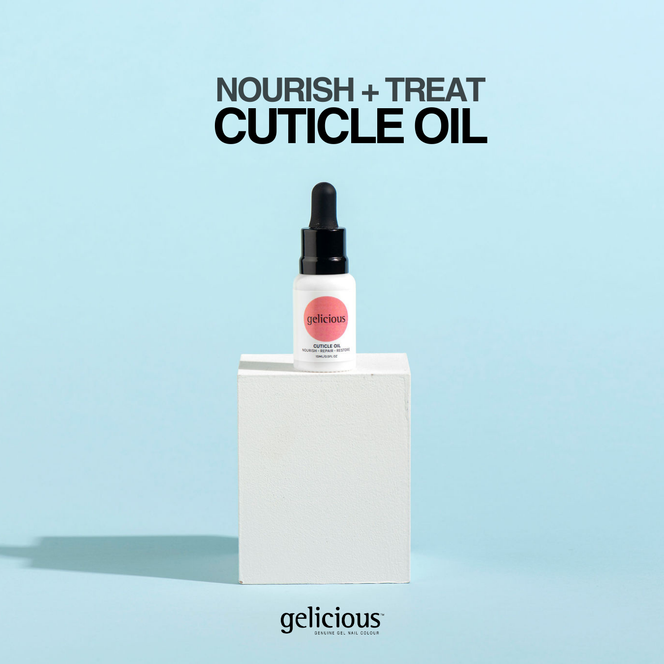 GELICIOUS TREATMENT CUTICLE OIL