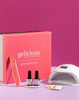 Gelicious Peel-Off Gel Nail Pro-to-Home