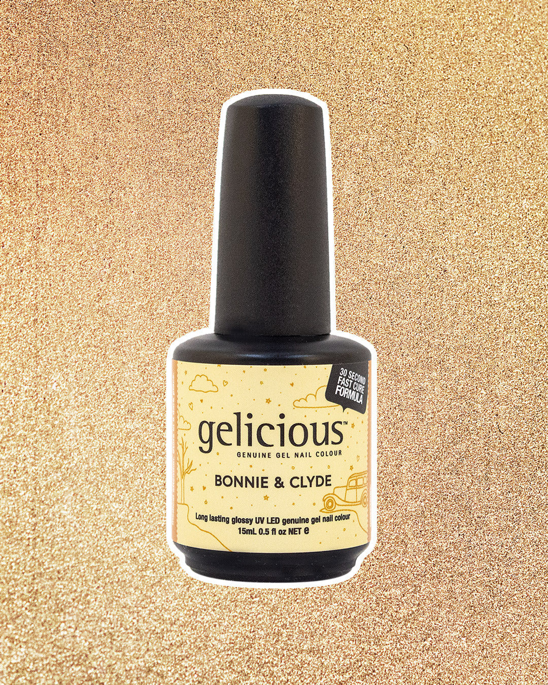 Peel Off Nail Gel - Gelicious Bonnie and Clyde