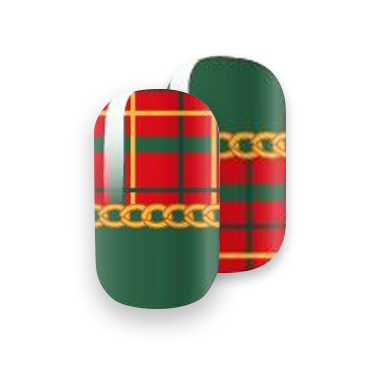Gelicious Nail Wraps Highland Fling