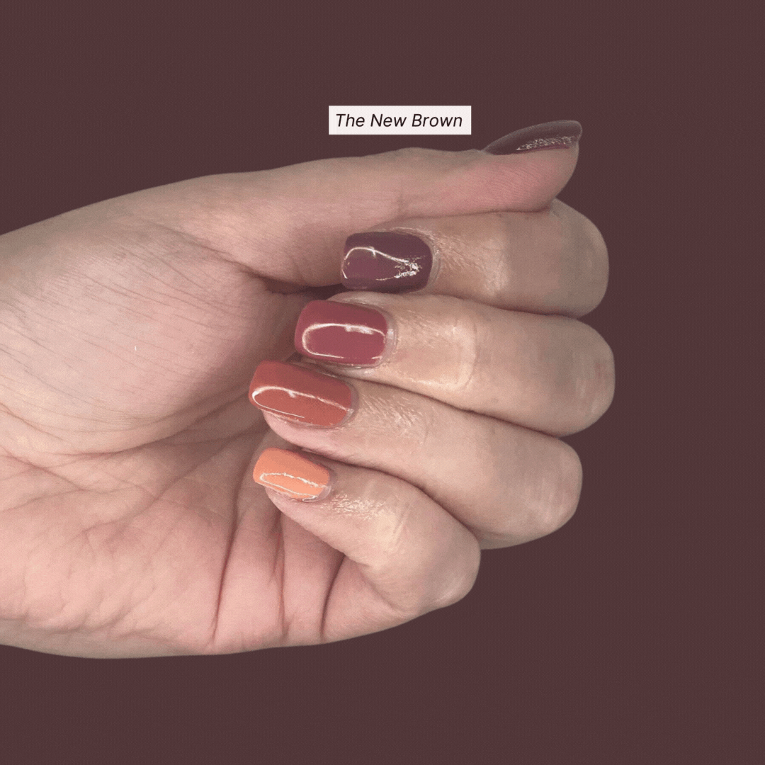 Gel Nail Trend Alert! The Multicoloured Manicure
