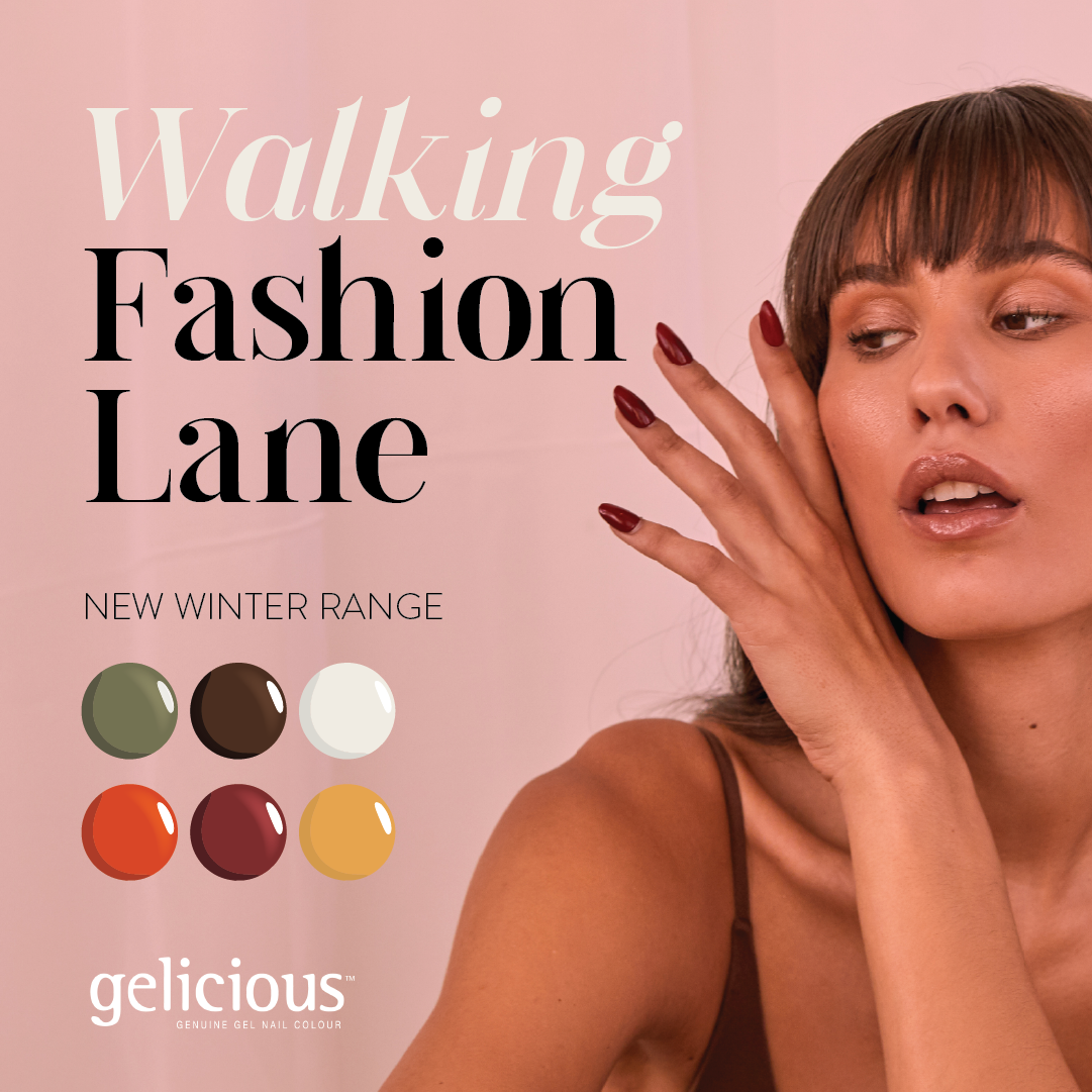 Introducing The New Gelicious Collection: Walking Fashion Lane