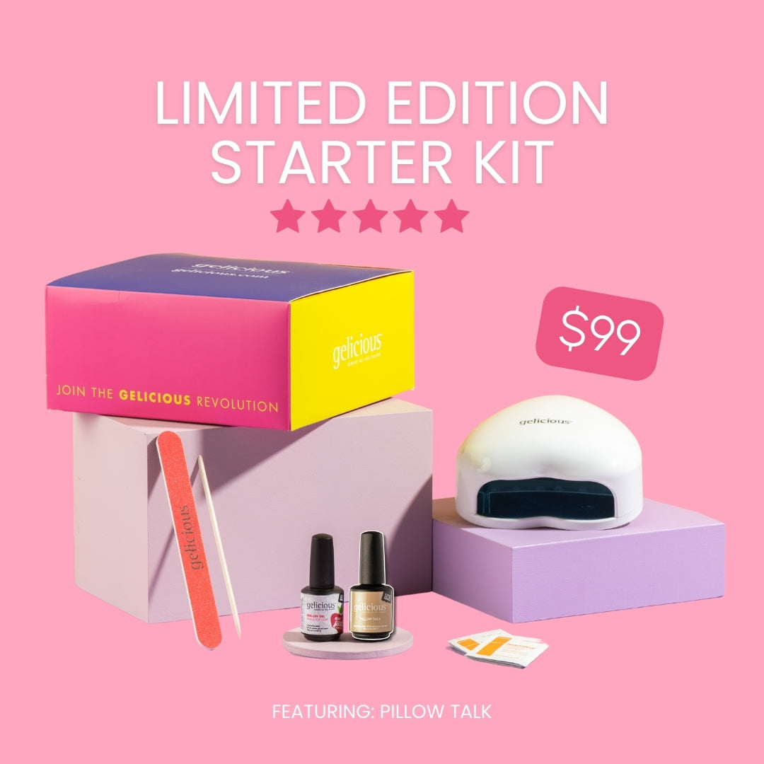 MOTHER&#39;S DAY 2024 LIMITED EDITION GELICIOUS STARTER KIT: PILLOW TALK