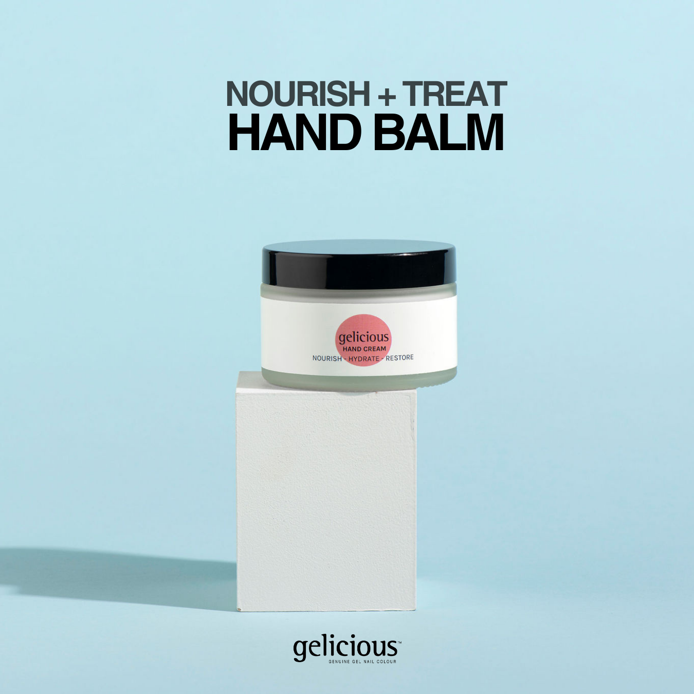 Gelicious Nourish + Treat Hand Balm