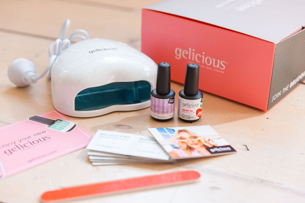 Gelicious Peel-Off Gel Nail Best Selling Starter Kit