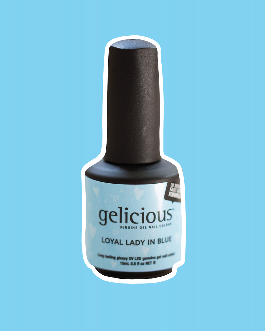 LOYAL LADY IN BLUE