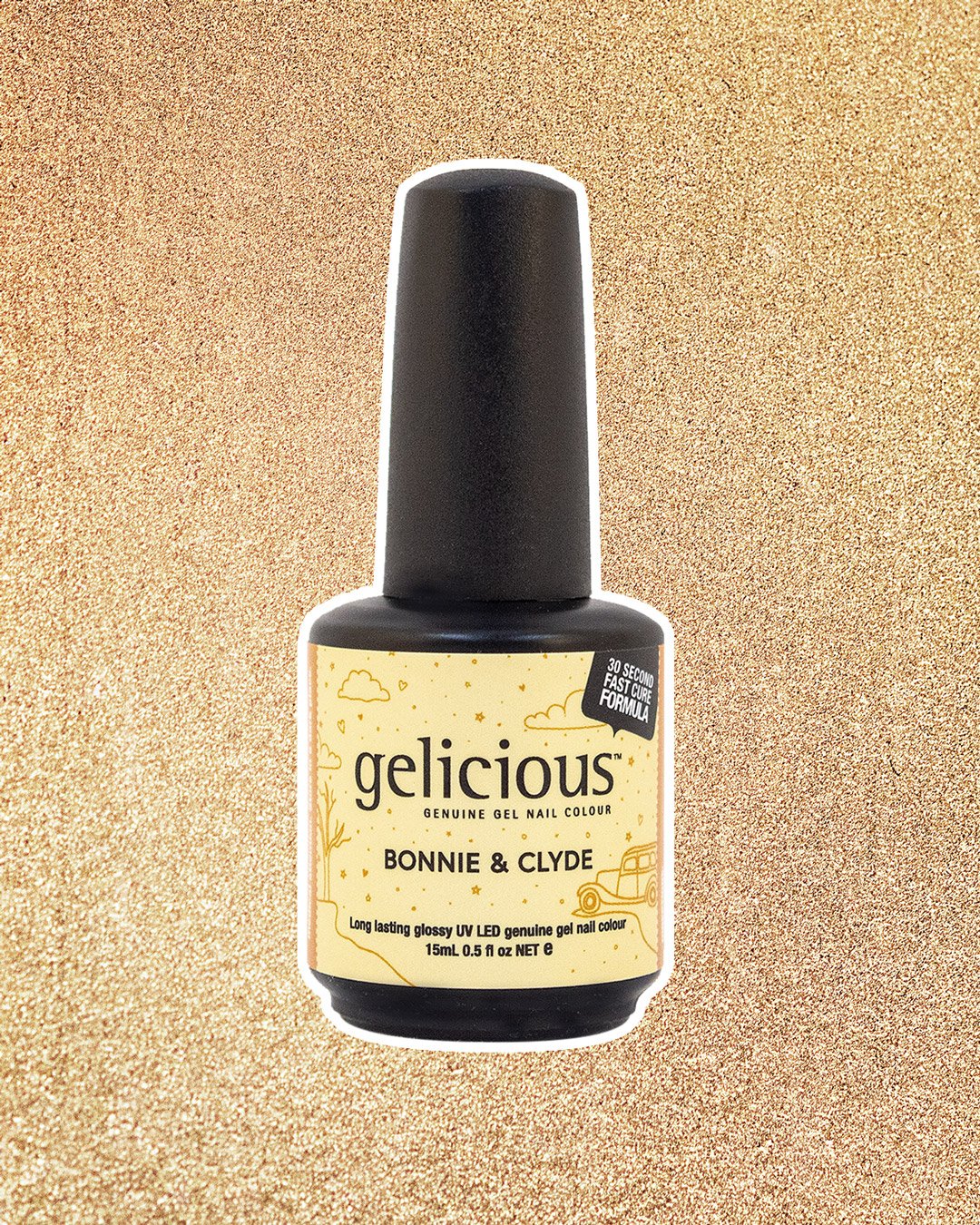Gelicious Peel-Off Gel Nail Manicure Travel Kit
