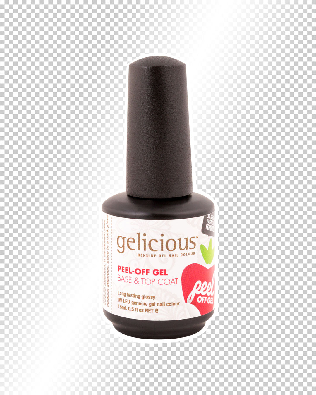 Gelicious Peel-Off Gel Base &amp; Top Coat