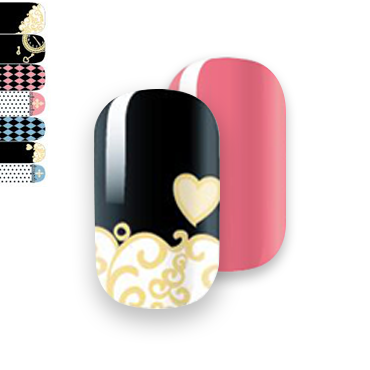 Gelicious Nail Wraps Throw Away The Key